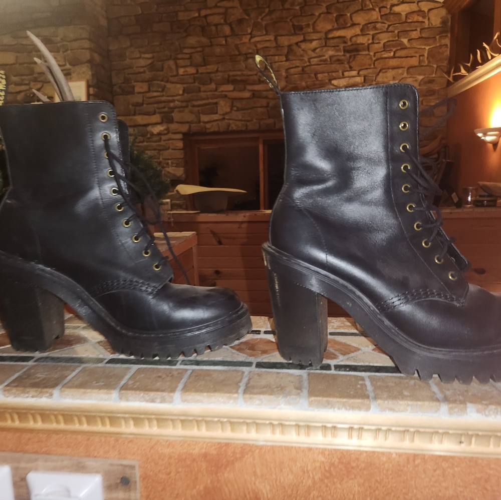 Womens Dr martin combat boots